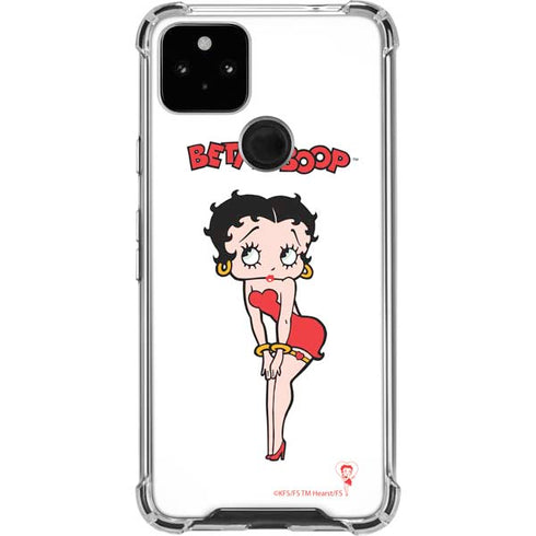Betty Boop Pose Google Pixel 5a 5G Clear Case